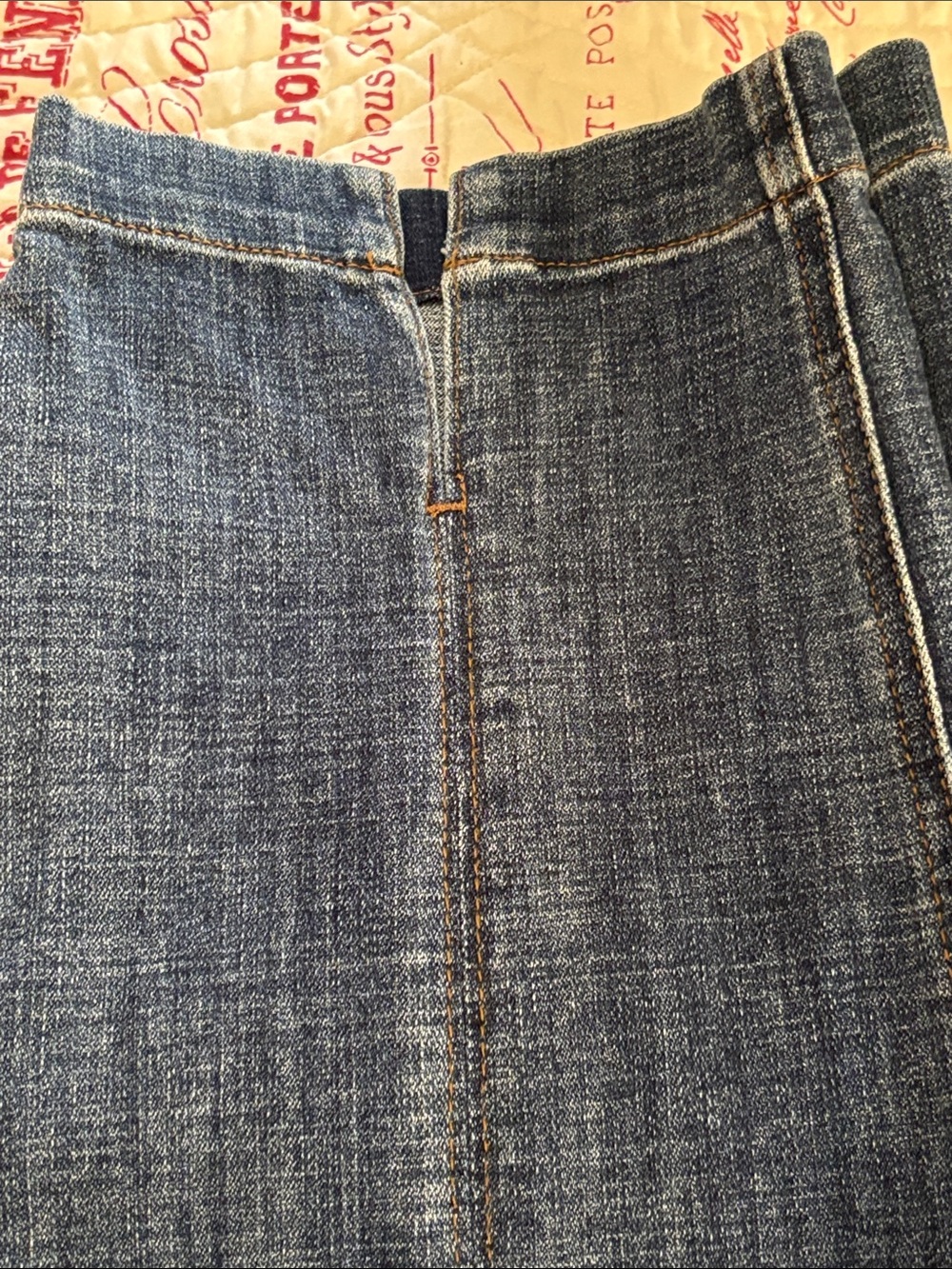 Kut from Kloth Size 22W Women’s Stevie Jeans with front seam detail in mid-blue - Picture 7 of 8